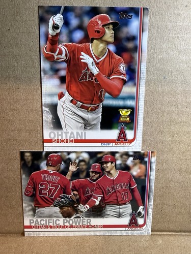 Shohei Ohtani 2019 Topps Series 2 #600 All-Rookie Cup & Pacific Power Angels 🔥