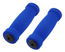 ALTA Short Foam Bicycle Grips 7/8" Handlebar 127mm Blue Foam Comfort Cruiser/BMX