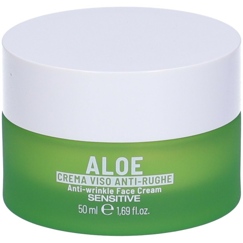 Crema Viso Antirughe Equilibra Aloe 50ml - Trattamento Antietà 98% Naturale