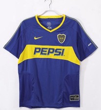 Boca Juniors 2003/04 Home Shirt - Size Medium
