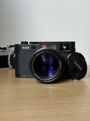 N NEUWERTIG Voigtländer NOKTON 50mm f1.1 Leica M VM Mount mit Kappe und Foto
