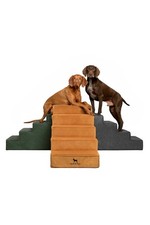 Dog Stairs, Dog Ramp for Bed 20" Extra Wide Pet Stairs for High Bed, Design...