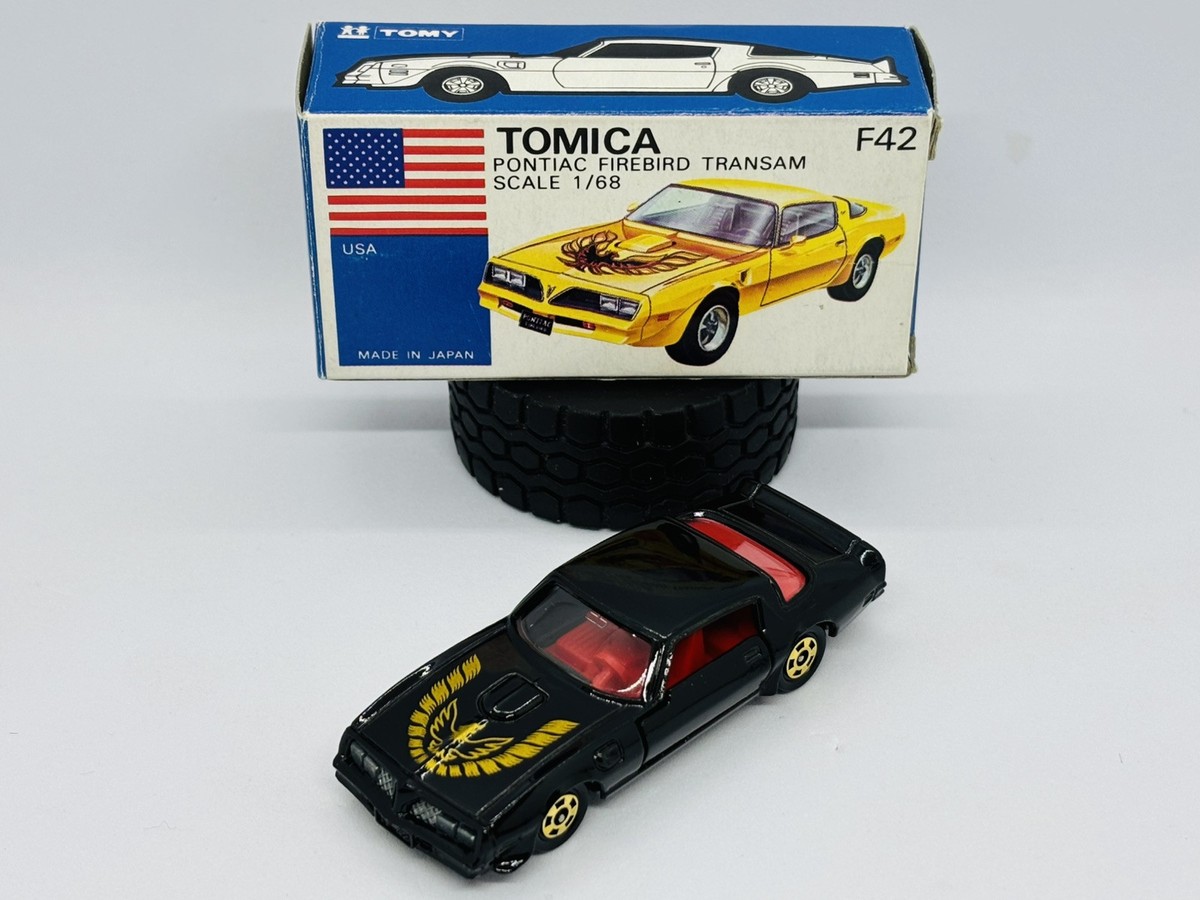 Tomica Tomy F42-1-8 Pontiac Firebird Transam - Made In Japan | eBay