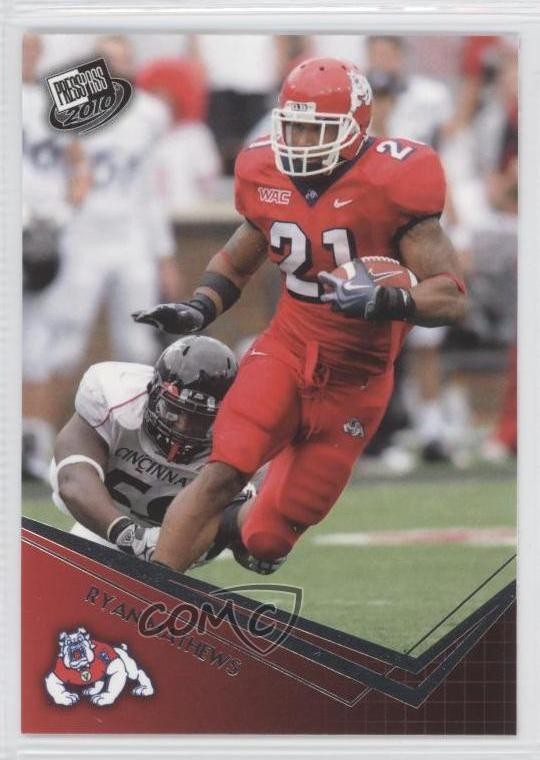 Ryan Mathews Press Pass #13 Base