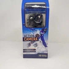 Waterproof Action Camera HD 1080P Full Sports Cam 2.0 Inch Screen 30M See Video