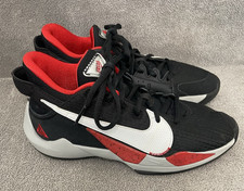 2020 Nike Boys Zoom Freak 2 Bred CN8574-003 Black/red/grey Sneaker Sz 5Y