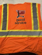 Target Drive Up Customer Service Large Employee Vest