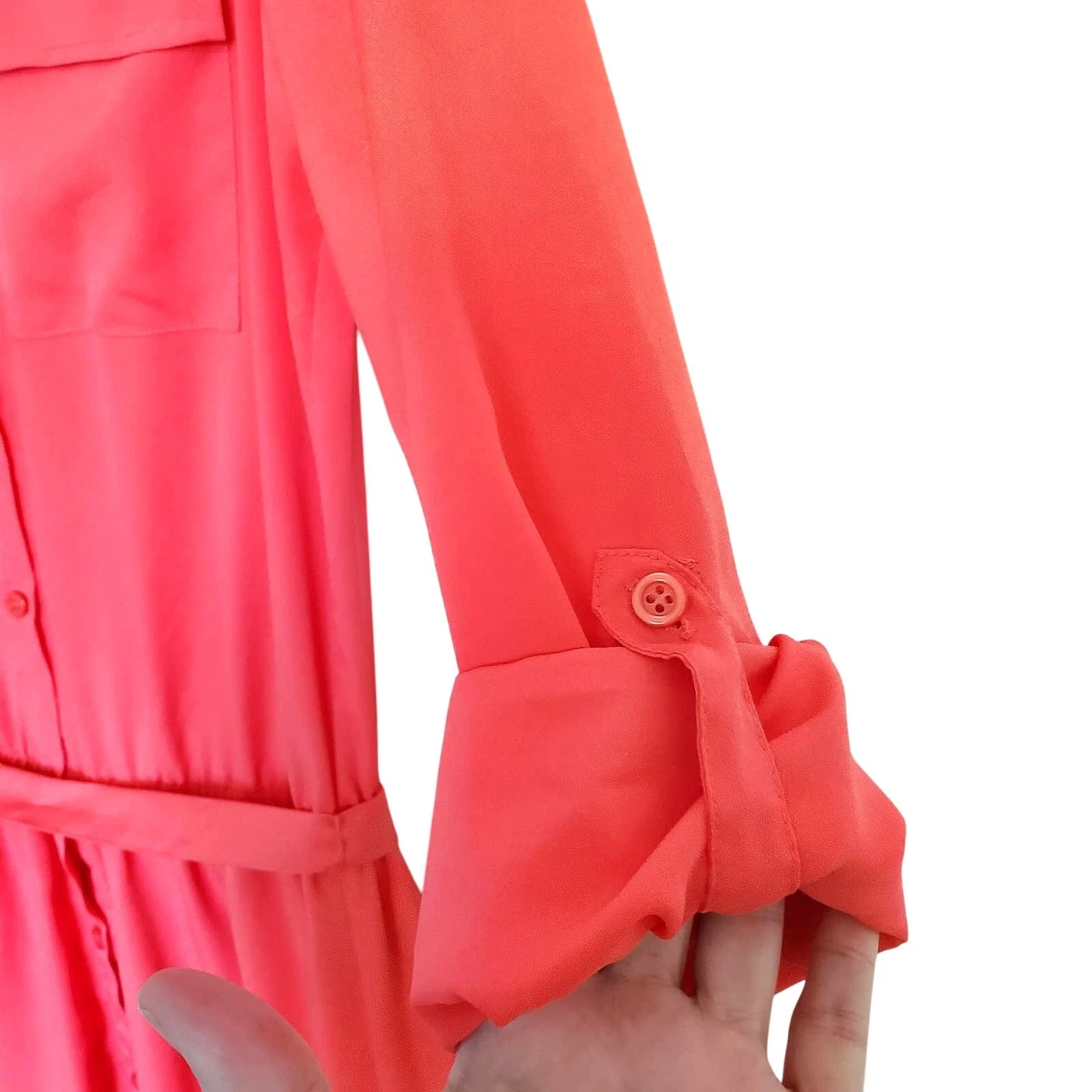 UNDERCOVER Camicia Victoria Secret Whimsy Peach abito e fascia M elasticizzata vita bassa leggera