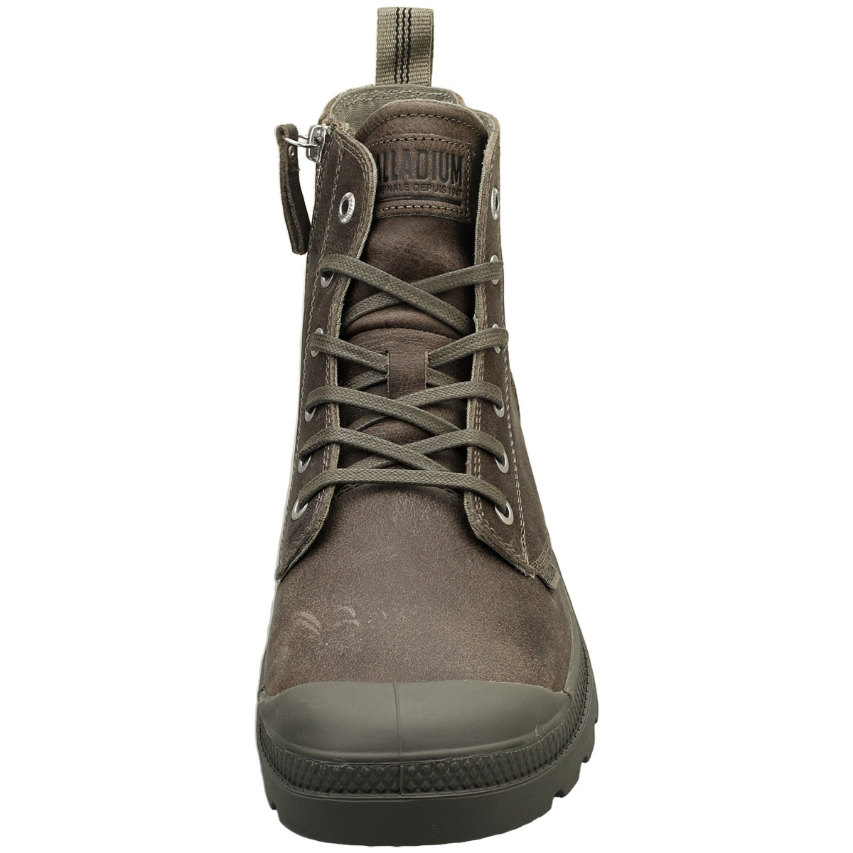 Palladium Pampa Zip Mens Casual Boots in Dusky Green - 12 US 