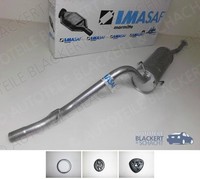 Imasaf ESD Auspuff Endtopf für Toyota Hilux Pick-Up 2.4 D 4WD 73KW 1991-2002