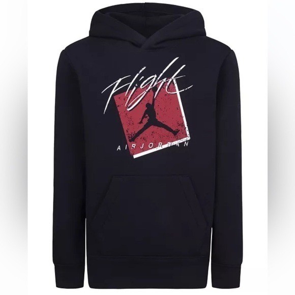 Jordan Big Boys Jumpman Flight Spray Pullover Hoodie, sweatshirt, S thumbnail 5