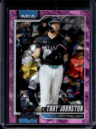 Troy Johnston 2026 Topps Troy Johnston #317 Pink
