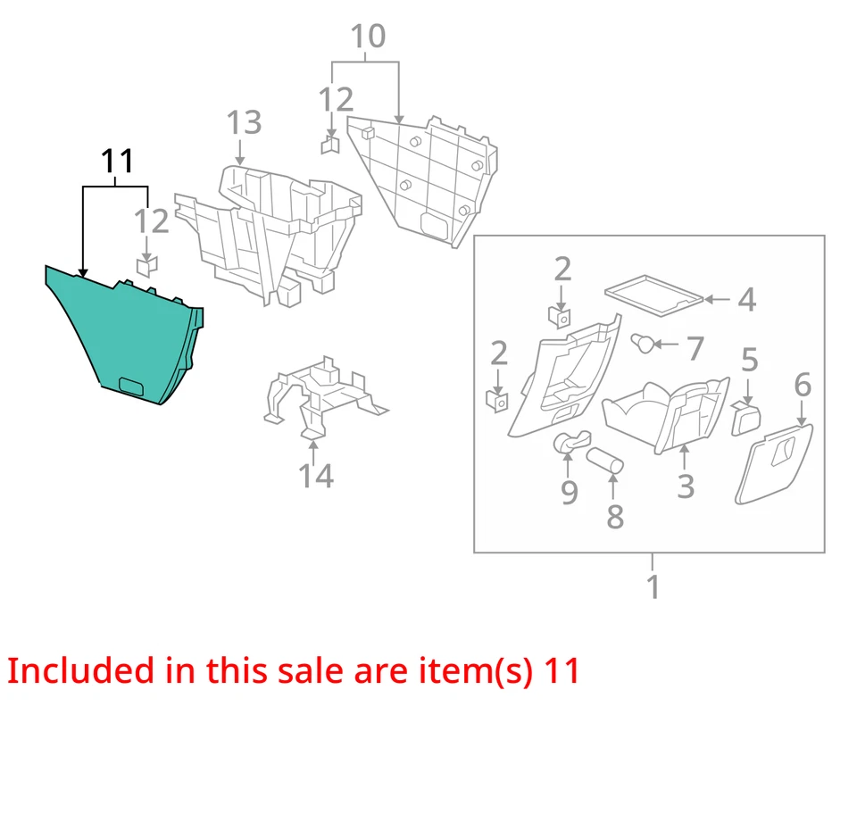 SE ADAPTA A PANEL PONTIAC MONTANA 2005-2006 ASM FLR CNSL SI TR 15108704 - NUEVO OEM Foto 2 de 3