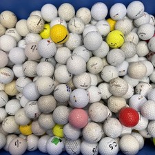 40 Golf Balls, Ideal For Practice And Beginners. Mixed Grades And Brands 