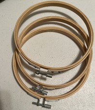 Embroidery Bamboo Hooks with Metal Clasps 1y.