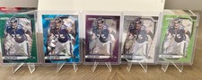 Jonathan Ogden 2024 Prizm 5 Card Lot - Blue Ice - Pandora - Purple - Green