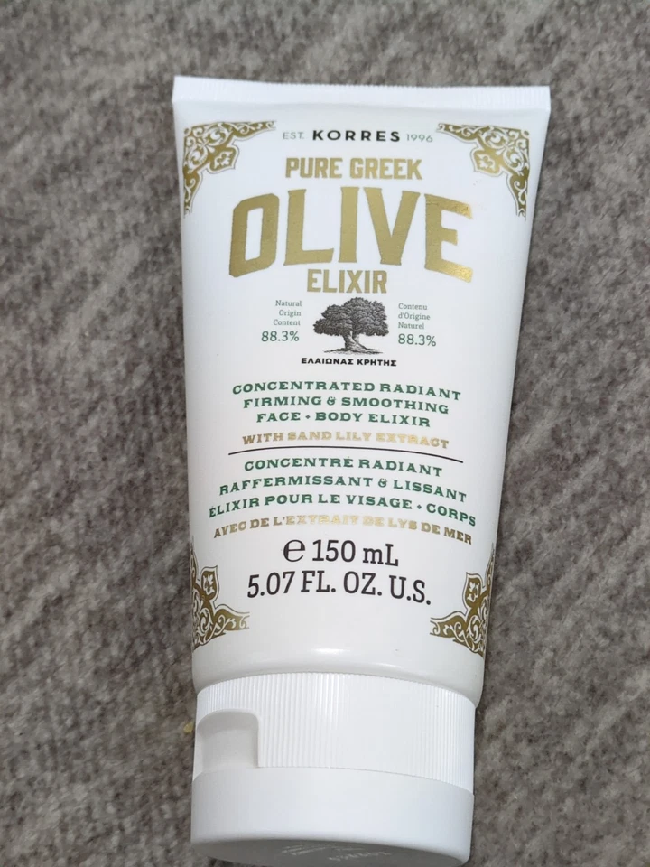 KORRES PURE GREEK OLIVE OIL FACE BODY ELIXIR w Sand Lily Extract 5.07oz   - Image 3 of 4