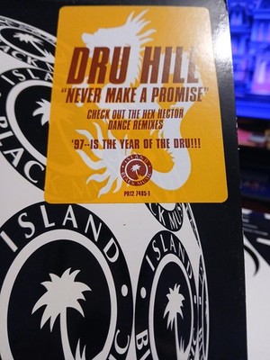 Dru Hill - Never Make A Promise Hex Hector Dance Remixes Vinyl Single Record