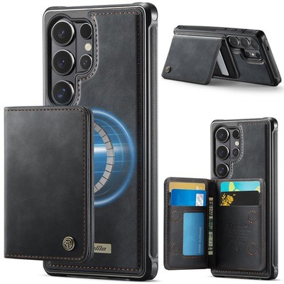 For Samsung Galaxy CaseMe 2 in 1 Removable Leather Wallet Case Card Holder Cover