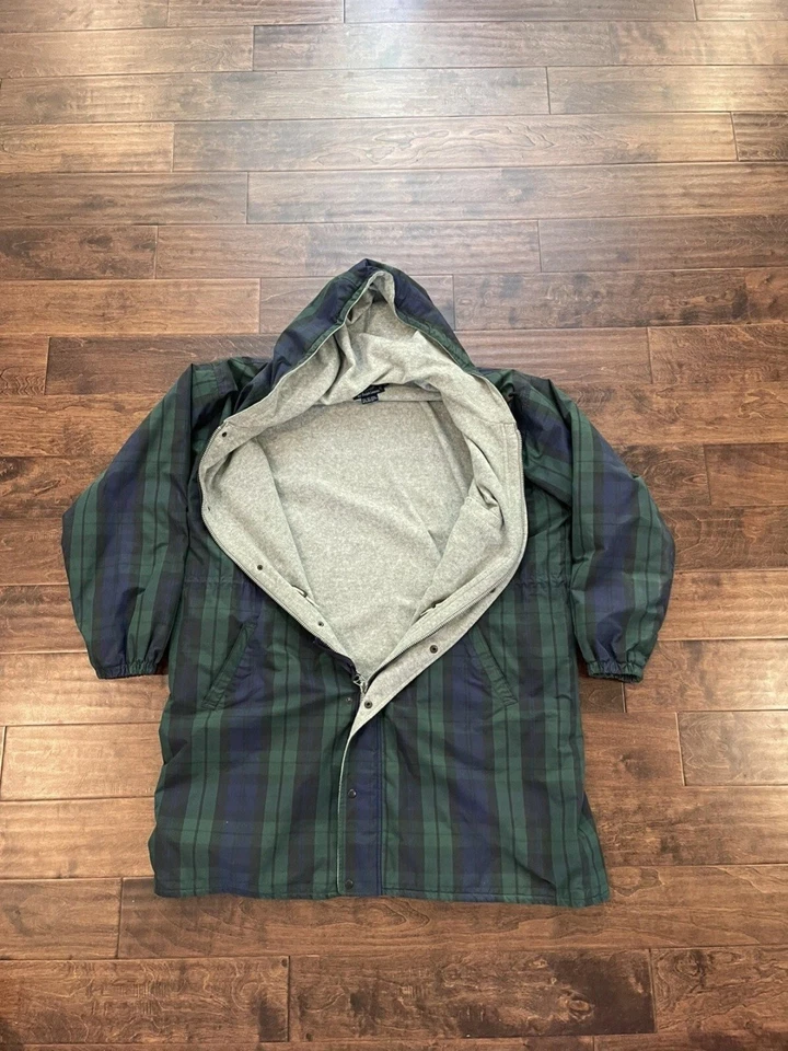 RARO POLO VINTAGE RALPH LAUREN 1993 ATHL DEPT SPORT P WING STADIUM ALTA TECNOLOGÍA TALLA XL Foto 4 de 4