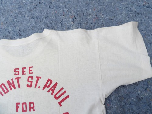 ¿Vintage años 60? Camiseta Harley Davidson Racing Champion, distribuidor Belmont St. Paul - Imagen 20 de 24