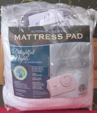 Biddeford automatic heated mattress pad Queen size dual control