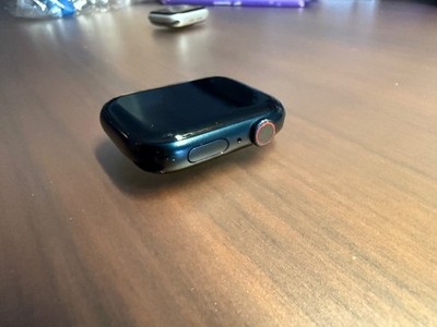 Apple Watch Nike Series 7 GPS + Cellular, 45mm Mitternacht