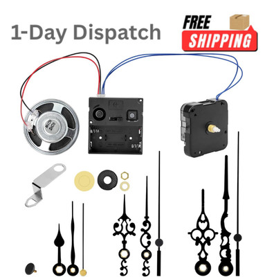 EEEKit Chiming Clock Mechanism Replacement with Chime Melody and Hands