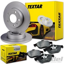 TEXTAR BREMSSCHEIBEN + BELÄGE HINTEN für TOYOTA AURIS E15 + COROLLA E15 E18