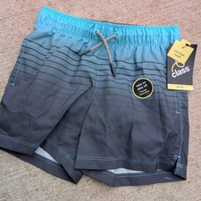 Art Class Swim Trunks Kids Size S 6/7 Blue Ombre NWT UPF 50 Board Shorts