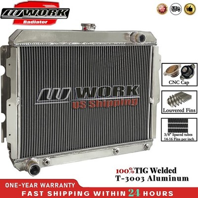 Radiator For 1966-1972 Dodge Challenger Coronet Mopar B /E Body V8 26'' Aluminum