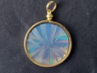 Vintage 1970-80s Hologram Pendant Prism, Starburst or Glass Shards Design ~ Exc! — photo 4