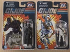 GI JOE 25th Anniversary Snake Eyes Commando w/ Timber Storm Shadow 2007