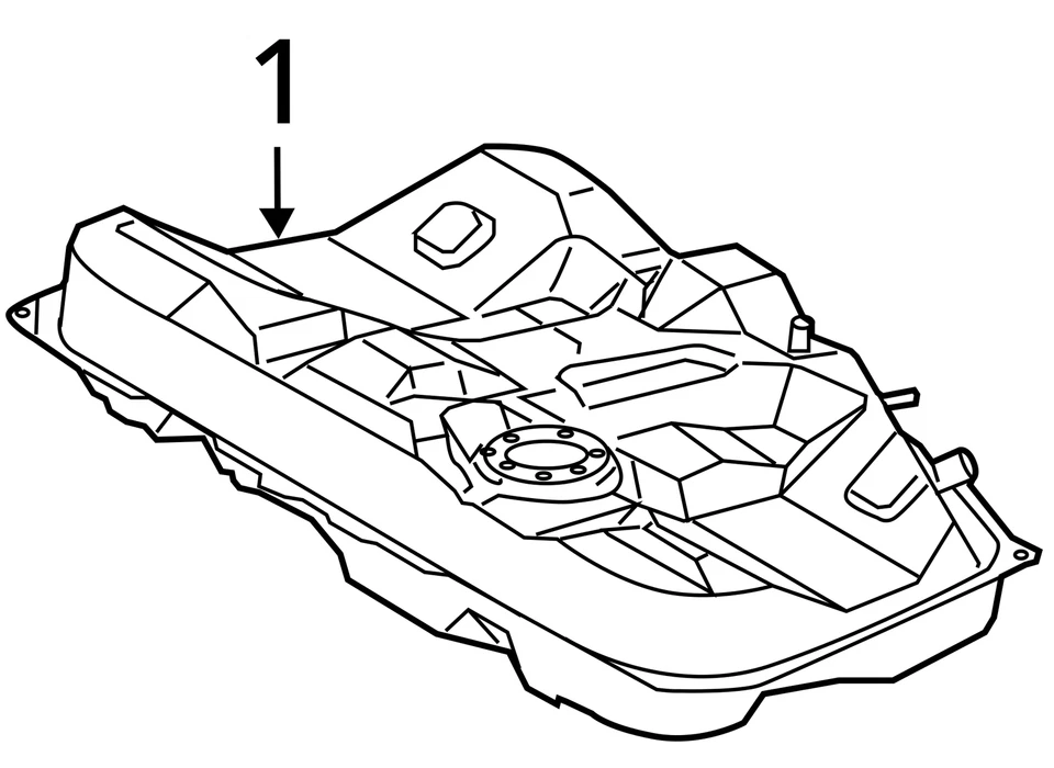 (LOCAL PICKUP ONLY) Fuel Tank Fits 05-12 AVALON 2647993 Foto 4 de 4