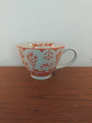 Nutmeg Home Steingut großer Keramikbecher - Hasen-Design - Breite 13 cm (B)