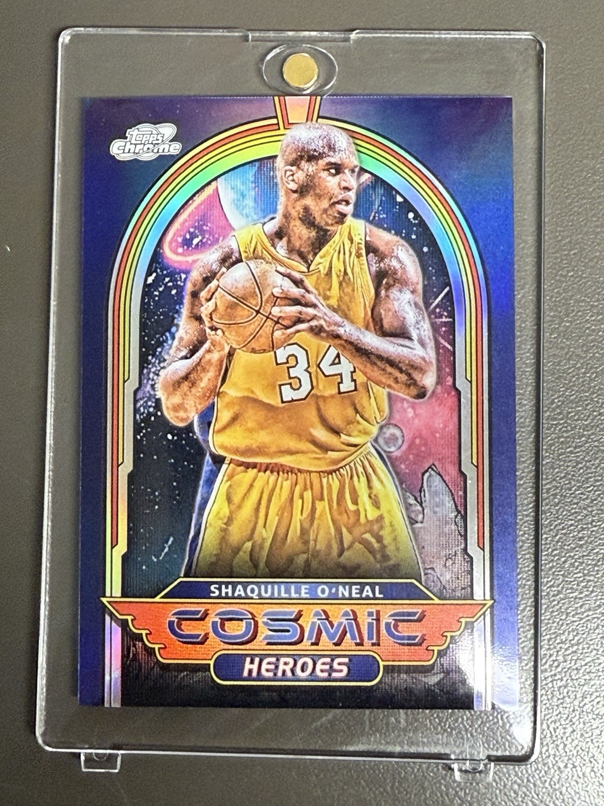 2023-24 Topps Cosmic Chrome Shaquille O’Neal CH-17 Cosmic Heroes CASE HIT SSP