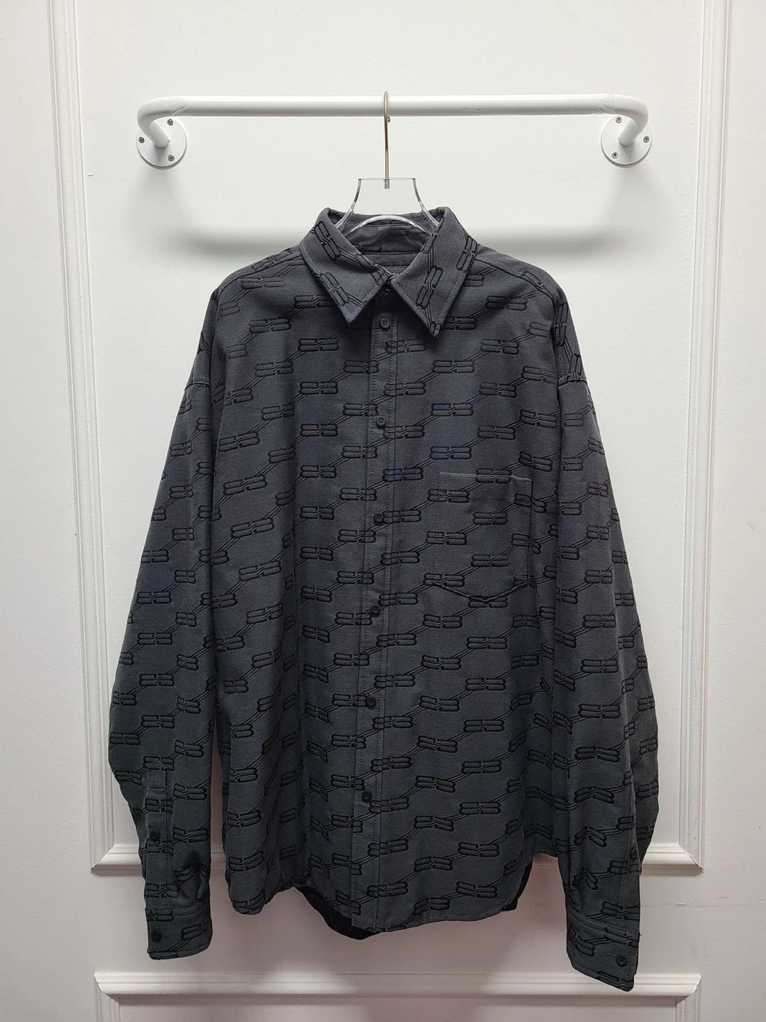 Balenciaga BB Monogram Multi Logo Giacca Trapuntata Imbottitura 46 121590177