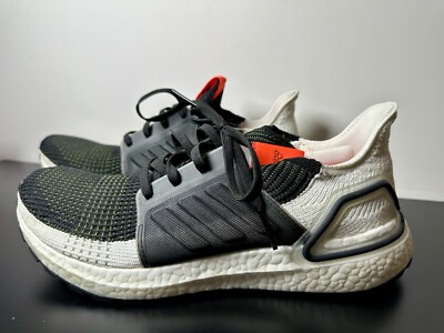 Adidas UltraBoost 19 Tech Olive Core Black Solar Red White G27132 Mens Size  10 | eBay