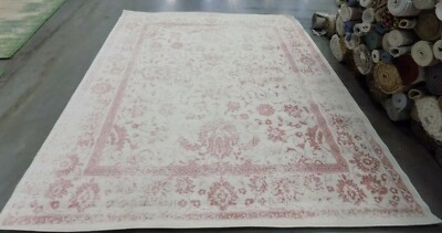 IVORY / ROSE 8' X 10' Stained Rug Reduced Price 1172591654 ADR109H-8