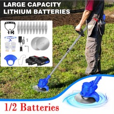 Premium 2 in 1 Grass strimmer Trimmer & Brush cutter 3600W with 1/2 Batteries