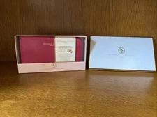 Adrienne Vittadini Phone Charging Pink Wristlet Wallet with Original box
