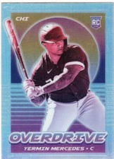 YERMIN MERCEDES 2021 PANINI OVERDRIVE HOLO PRIZM RC CHICAGO WHITE SOX $1.99 ROOM