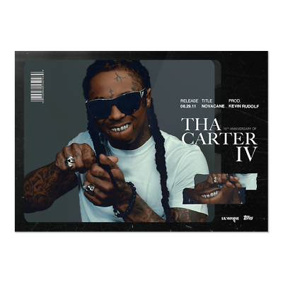 超希少カード　Lil Wayne NOVACANE Tha Carter IV