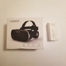 VR Shinecon Virtual Reality Glasses And Controller - New, Open Box