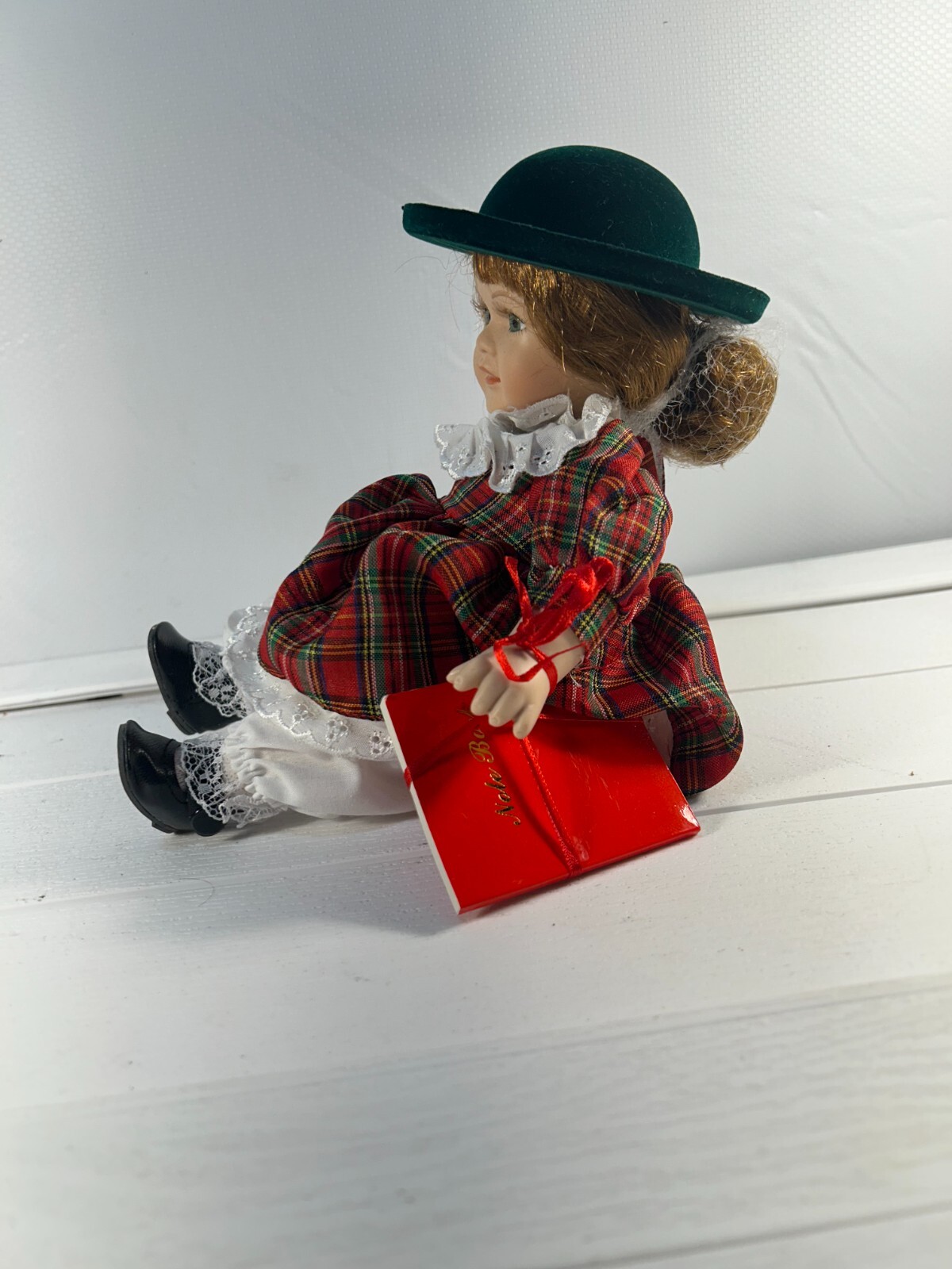 Porcelain Dolls of the Month, September and December with Boxes