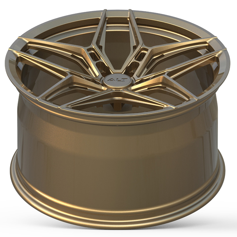 20" 21" ALT Forged ALT18 Gloss Bronze Monoblock Wheels for Audi R8 (2016–2025+)