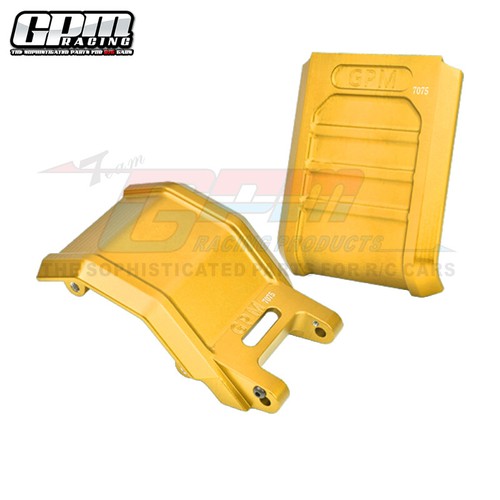 GPM Alloy 7075 Skid Plates Set For LOSI 1/4 Promoto MX SM Motorcycle - Picture 12 of 14