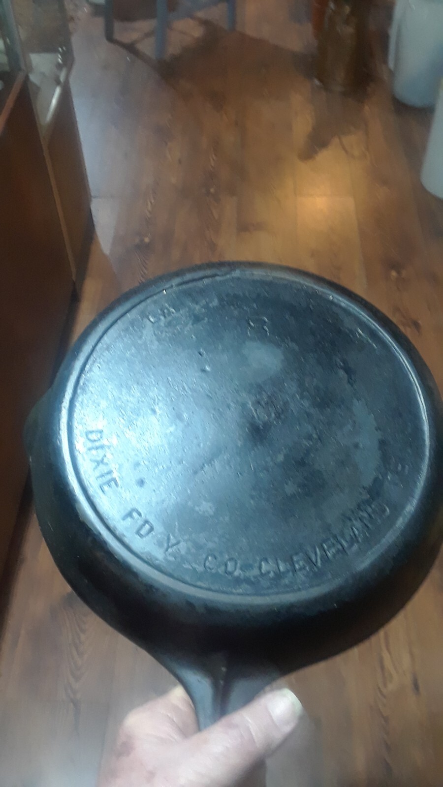 Dixie foundery Iron skillet #8 | eBay
