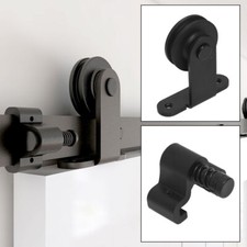 4-20FT Sliding Barn Door Hardware T Mount Hanger Kit Single/Double, Promotion