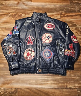 Vintage Rare JH Design Leather MLB Baseball Sports Patch Vintage Rare JH Design Leather MLB Baseball Sports Patch